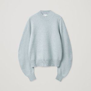 COS Voluminous Sleeve Wool-cotton Sweater